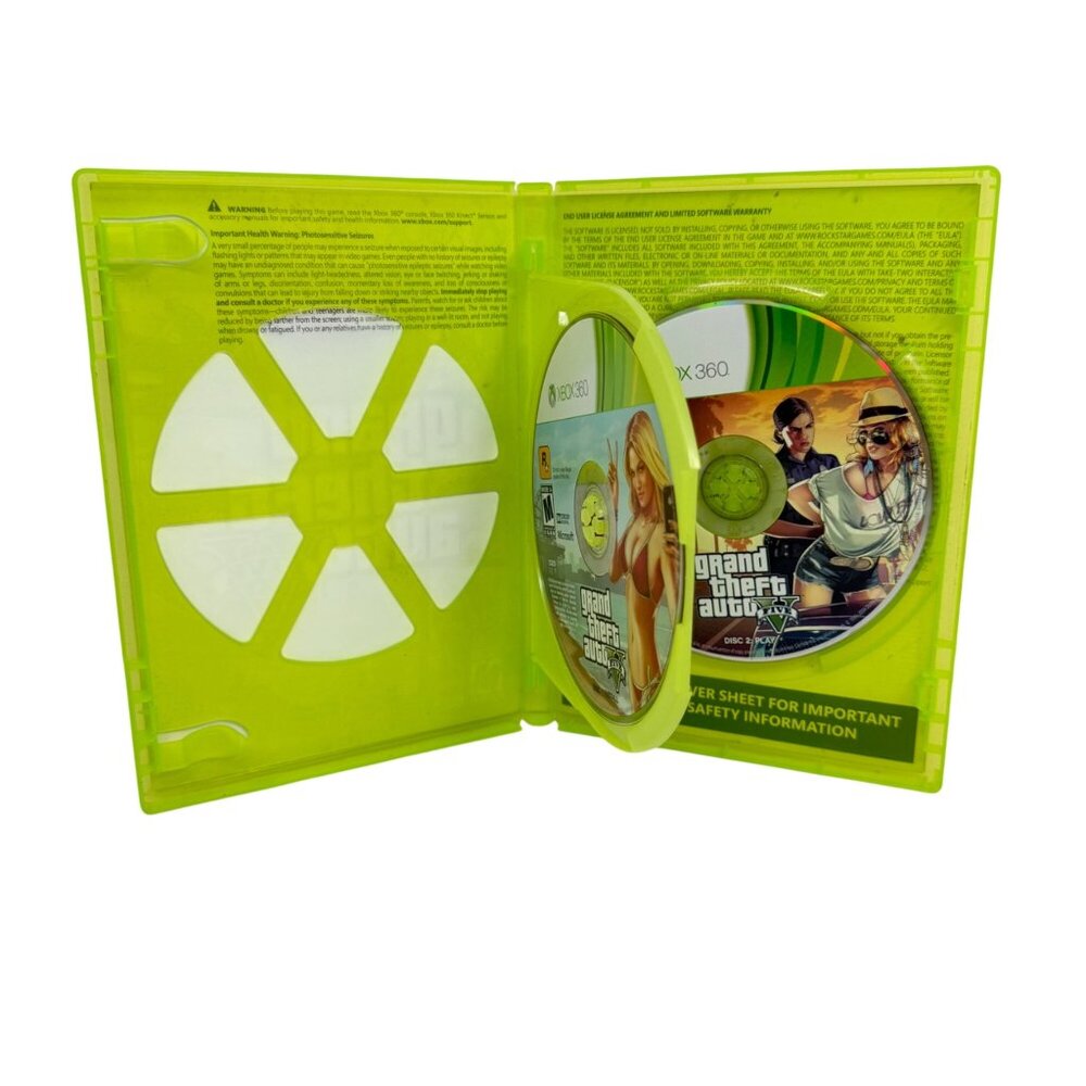 Xbox 360 - Grand Theft Auto V (5) - Tested/Works - No Map/Manual - Picture 5 of 7